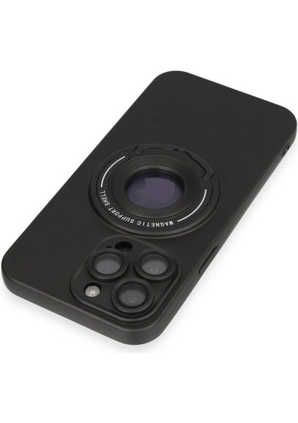iPhone 13 Pro Max Kılıf Lukka Magneticsafe Kapak - Siyah indirimleri