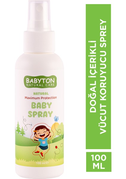 Doğal Vücut Koruyucu Sprey 100 ml