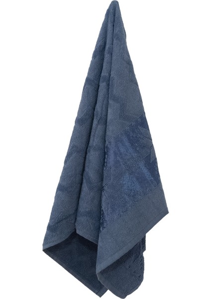 Kadife El Yüz Havlusu 50X90CM Mavi