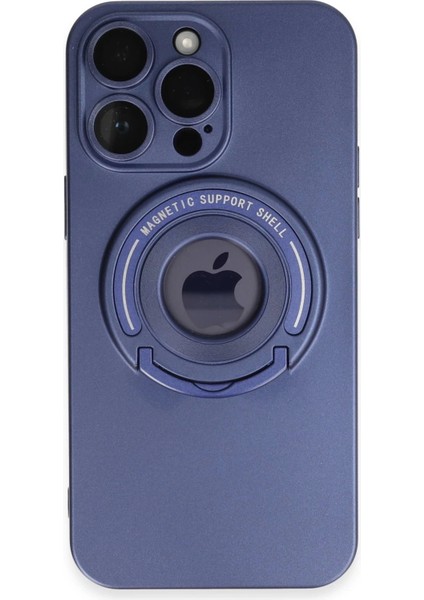 iPhone 13 Pro Max Kılıf Lukka Magneticsafe Kapak - Lacivert