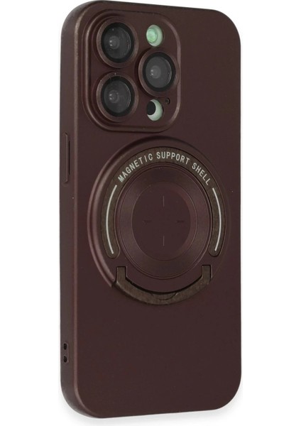 iPhone 14 Pro Kılıf Lukka Magneticsafe Kapak - Kahverengi fiyatları