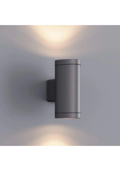 Milano Çift Yönlü Dış Mekan Aplik – 2×GU10’LU Antrasit Duvar Lambası modelleri