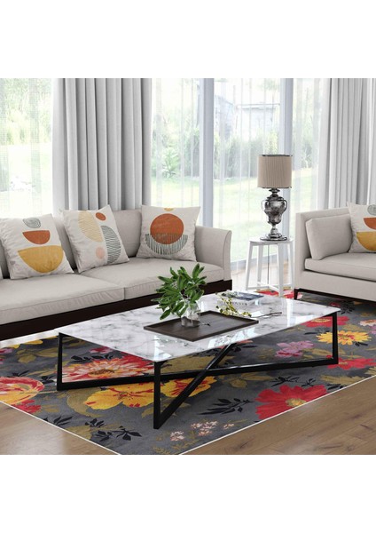 Kaymaz Taban Yıkanabilir Halı – Mutfak, Salon, Yatak Odası Için Modern Dijital Baskı Halı fiyatları