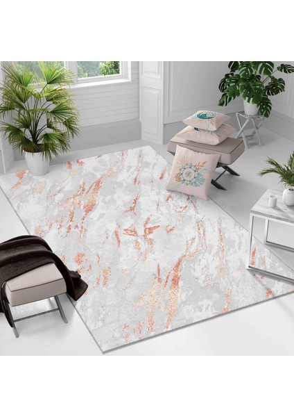 Kaymaz Taban Yıkanabilir Halı – Mutfak, Salon, Yatak Odası Için Modern Dijital Baskı Halı