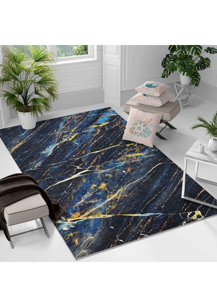 Kaymaz Taban Yıkanabilir Halı – Mutfak, Salon, Yatak Odası Için Modern Dijital Baskı Halı