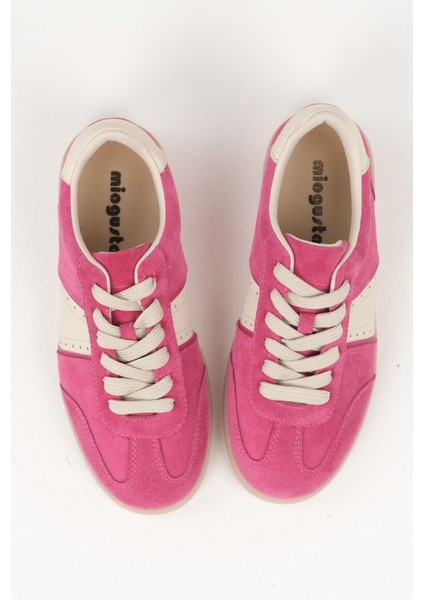Emilia Hakiki Süet Fuşya Renkkadın Spor Ayakkabı fiyatları