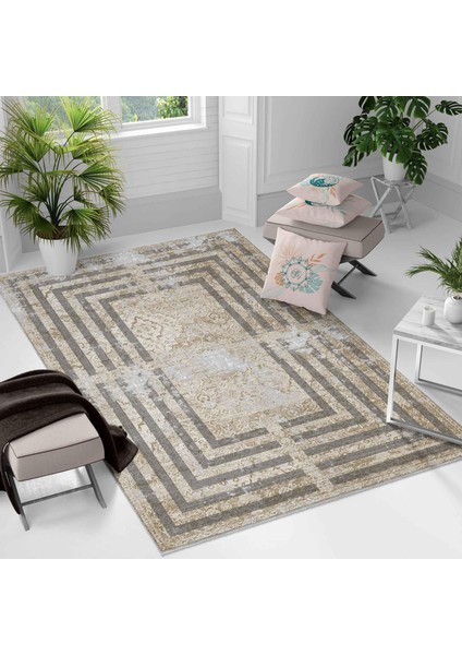 Kaymaz Taban Yıkanabilir Halı – Mutfak, Salon, Yatak Odası Için Modern Dijital Baskı Halı