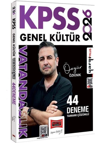 Yargı 2026 Kpss Genel Kültür Tamamı Çözümlü Vatandaşlık 44 Deneme
