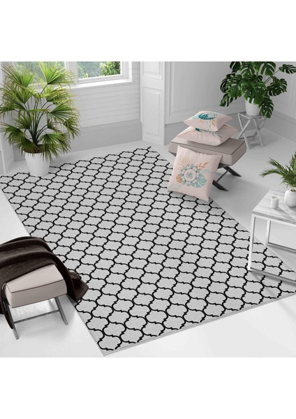 Kaymaz Taban Yıkanabilir Halı – Mutfak, Salon, Yatak Odası Için Modern Dijital Baskı Halı