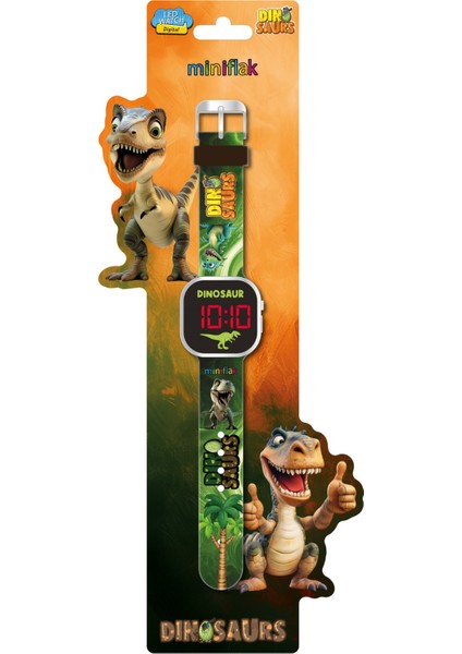 Dinozor MFD8001 Square LED Çocuk Saati fiyatları