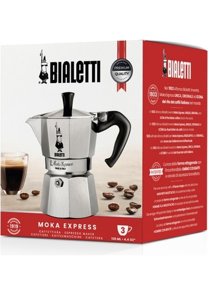 Moka Express (3 Cup)