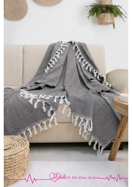 Klasik Pamuklu Koltuk Örtüsü | 180X210CM Balık Sırtı Desen Koltuk Örtüsü modelleri
