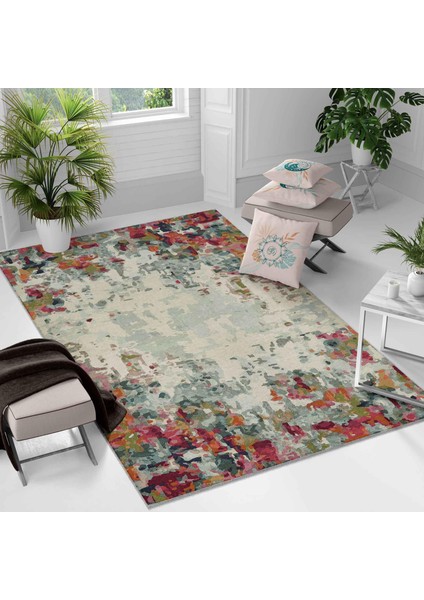 Kaymaz Taban Yıkanabilir Halı – Mutfak, Salon, Yatak Odası Için Modern Dijital Baskı Halı