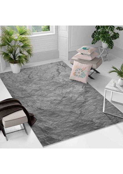 Kaymaz Taban Yıkanabilir Halı – Mutfak, Salon, Yatak Odası Için Modern Dijital Baskı Halı