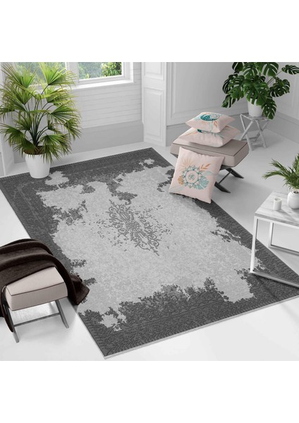 Kaymaz Taban Yıkanabilir Halı – Mutfak, Salon, Yatak Odası Için Modern Dijital Baskı Halı