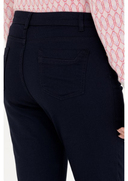 Kadın Lacivert Pantolon (Kanvas-Chino) 50272078-VR033
