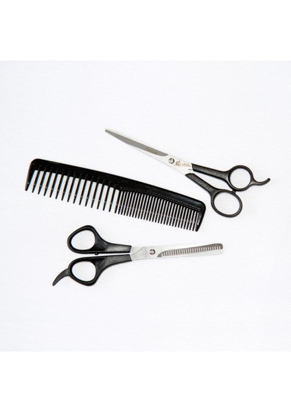 SET18 6'lı Berber Seti + Ense Fırçası + Penuar modelleri