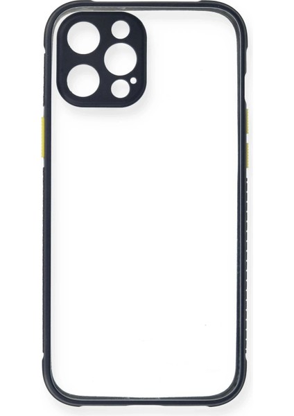 iPhone 12 Kılıf Miami Şeffaf Silikon - Lacivert fiyatları