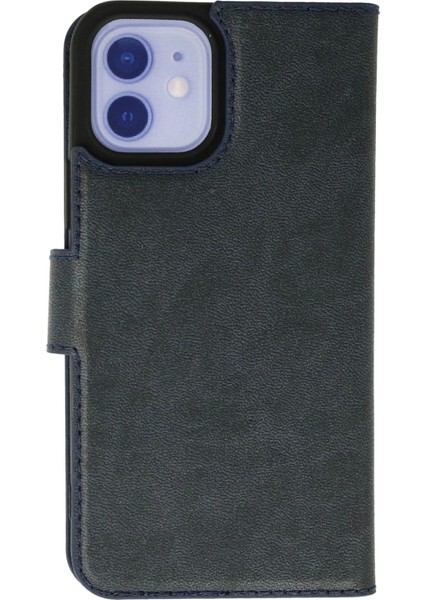 iPhone 12 Kılıf Trend S Plus Kapaklı Kılıf - Lacivert