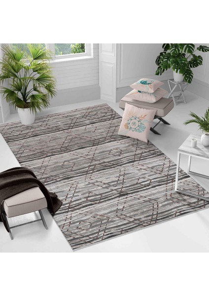 Kaymaz Taban Yıkanabilir Halı – Mutfak, Salon, Yatak Odası Için Modern Dijital Baskı Halı