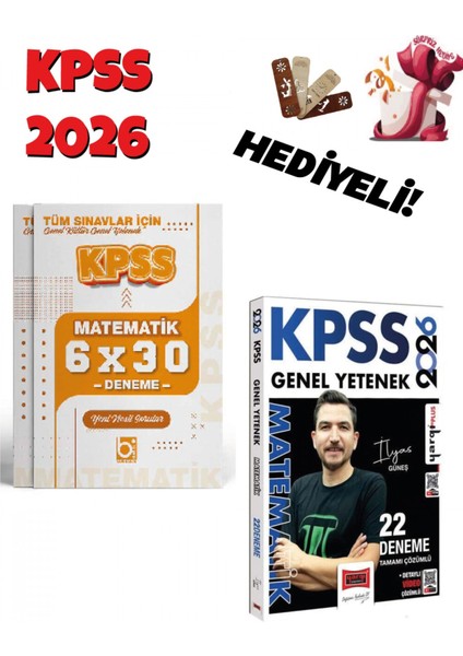 2026 Kpss Matematik 22 + 6 Deneme Seti 2 Kitap Bigelio ve Yargı Y