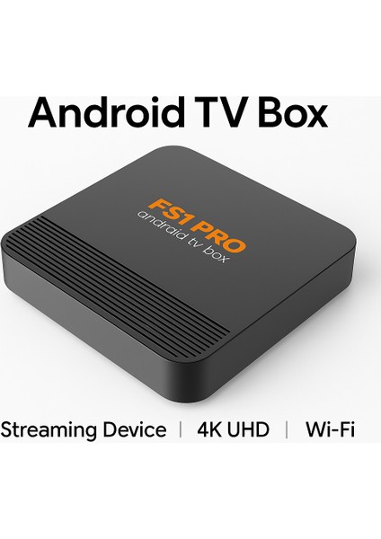4K Android Tv Box - Ip.tv / Full Paket Yayın - Akıllı Tv Kutusu - Internet Tv / Medıa Player Android Stick Box