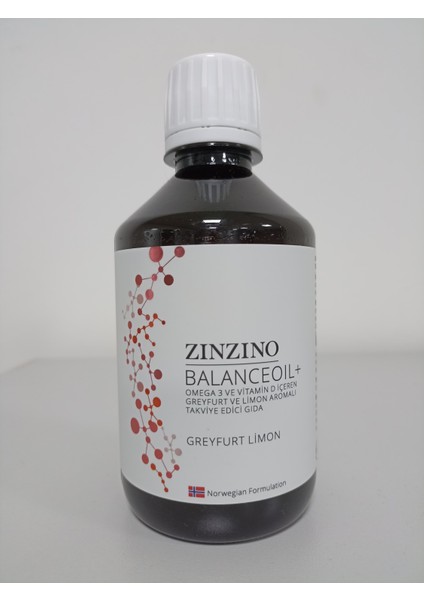 Balanceoil Omega 3 ve D Vitamini Içeren Greyfurt ve Limon Aromalı Takviye Edici Gıda