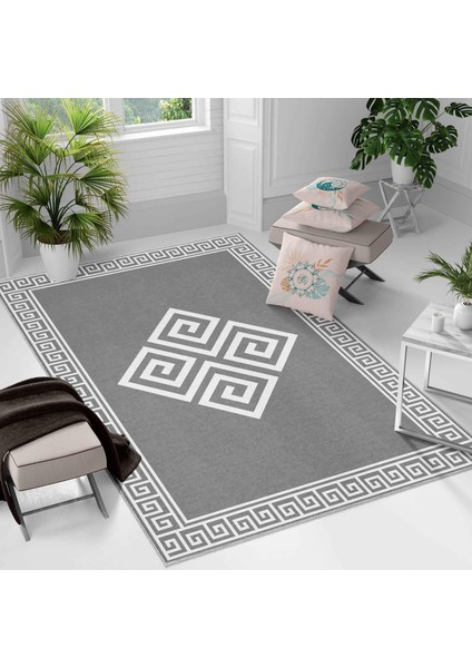 Kaymaz Taban Yıkanabilir Halı – Mutfak, Salon, Yatak Odası Için Modern Dijital Baskı Halı