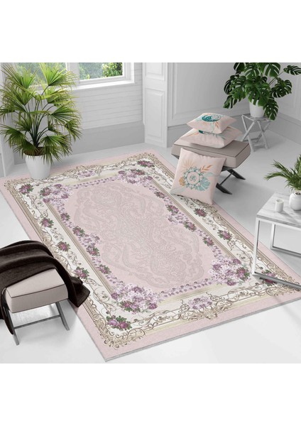 Kaymaz Taban Yıkanabilir Halı – Mutfak, Salon, Yatak Odası Için Modern Dijital Baskı Halı