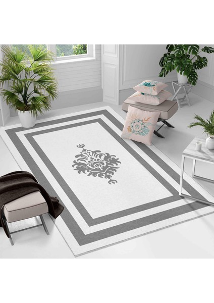 Kaymaz Taban Yıkanabilir Halı – Mutfak, Salon, Yatak Odası Için Modern Dijital Baskı Halı
