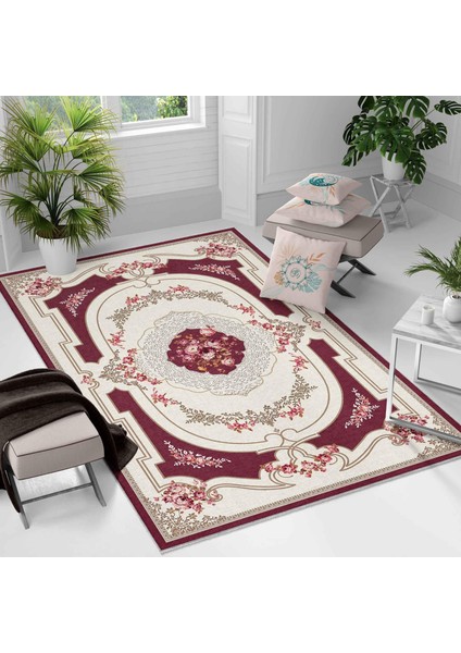 Kaymaz Taban Yıkanabilir Halı – Mutfak, Salon, Yatak Odası Için Modern Dijital Baskı Halı