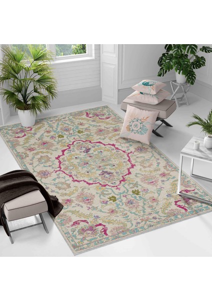 Kaymaz Taban Yıkanabilir Halı – Mutfak, Salon, Yatak Odası Için Modern Dijital Baskı Halı