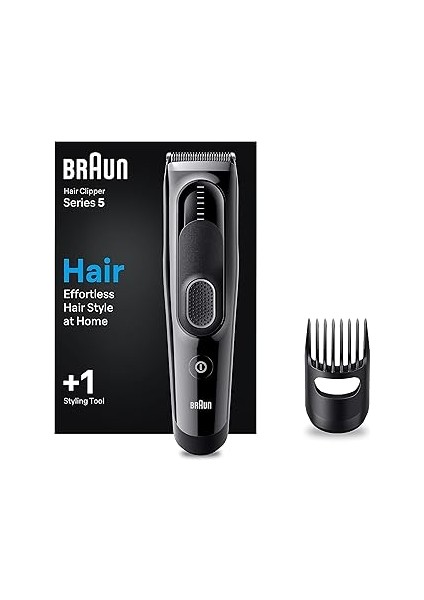 Series 5 HC5310, Erkekler Için 9 Uzunluk Ayarına Sahip Saç Kesme Makinesi