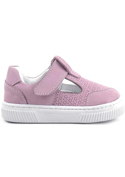 Bheem Hakiki Deri Pudra Cırtlı Bebek Sneaker Sandalet fırsatları