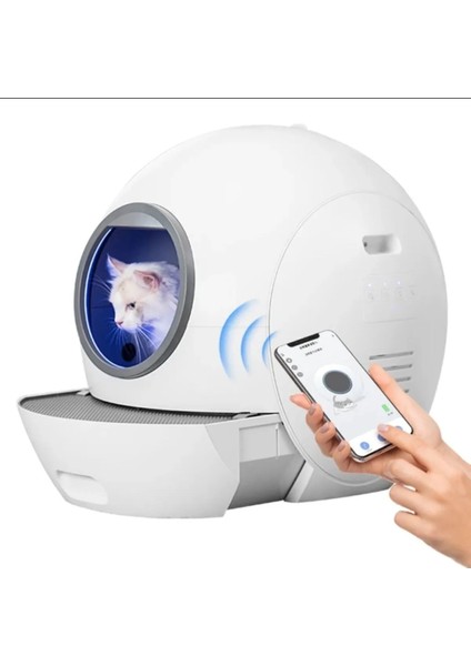 Els Pet Smart Pro Akıllı Otomatik Kedi Tuvaleti , App Kontrol , Uv Temizleme fiyatları