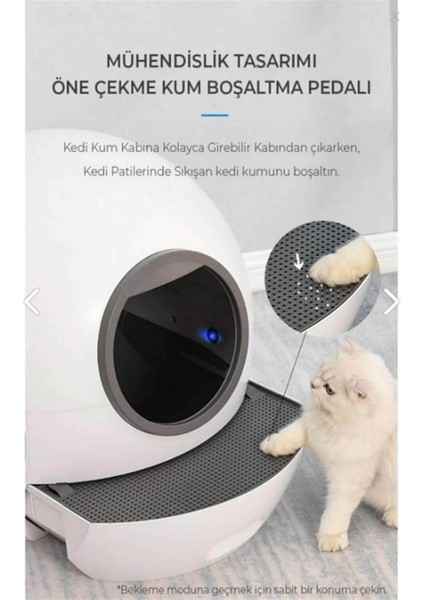 Els Pet Smart Pro Akıllı Otomatik Kedi Tuvaleti , App Kontrol , Uv Temizleme fırsatları
