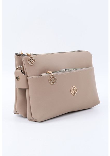 Vizon SHK226 Suni Deri, Fermuarlı 3 Bölmeli El, Kol ve Omuz Çantası fiyatları