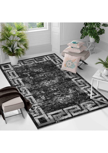 Kaymaz Taban Yıkanabilir Halı – Mutfak, Salon, Yatak Odası Için Modern Dijital Baskı Halı