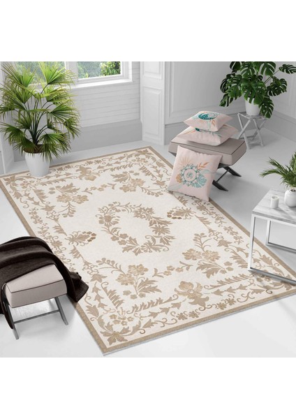 Kaymaz Taban Yıkanabilir Halı – Mutfak, Salon, Yatak Odası Için Modern Dijital Baskı Halı