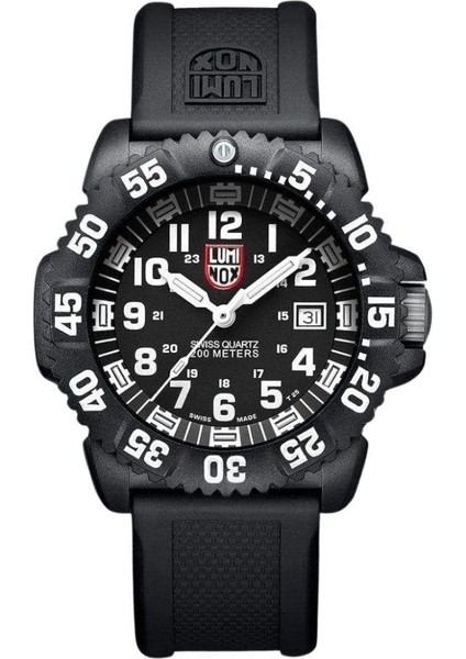 XS.3051.F Lumınox Orıgınal Navy Seal 3000 Serisi (Isviçre Üretimi Ronda 515 Mekanizmalı) Erkek Kol Saati