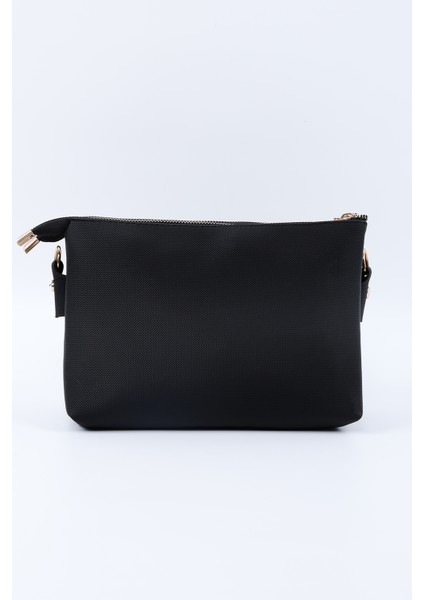 Siyah SHK226 Suni Deri, Fermuarlı 3 Bölmeli El, Kol ve Omuz Çantası modelleri