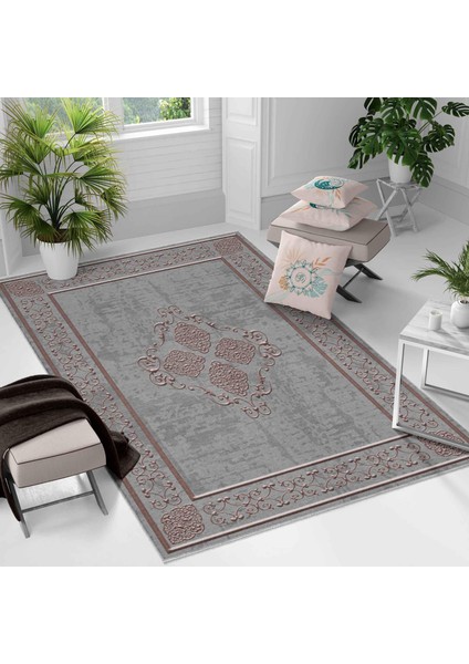 Kaymaz Taban Yıkanabilir Halı – Mutfak, Salon, Yatak Odası Için Modern Dijital Baskı Halı