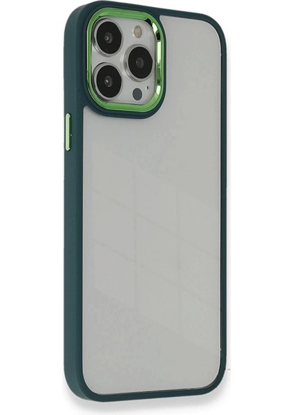 iPhone 14 Pro Kılıf Dora Kapak - Haki Yeşil