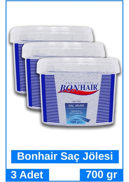 Bonhair Saç Jölesi 700 gr 3 Adet