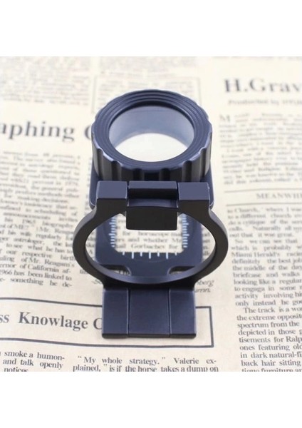 Tekstilciler Için Kumaş Kontrolü Büyüteç,katlanan, Metal 15X Büyütme modelleri