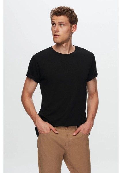Ds Damat Slim Fit Siyah/antrasit/gri 3'lü T-Shirt 4HC14ORTBN533 fiyatları