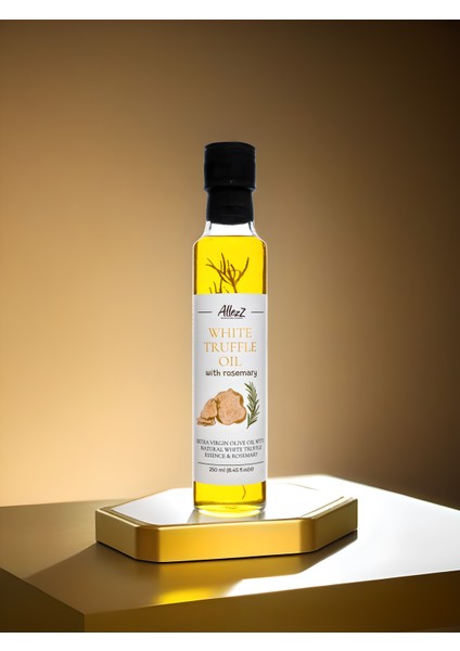 Biberiyeli Beyaz Trüflü Natürel Sızma Zeytinyağı