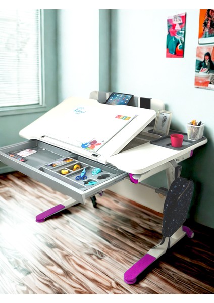 Sirius Standart Çalışma Masası, Yükseklik Ayarlı Bilgisayar ve Oyuncu Masası, Ahşap Büro ve Ofis Masası