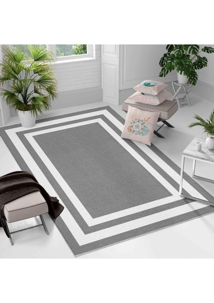 Kaymaz Taban Yıkanabilir Halı – Mutfak, Salon, Yatak Odası Için Modern Dijital Baskı Halı