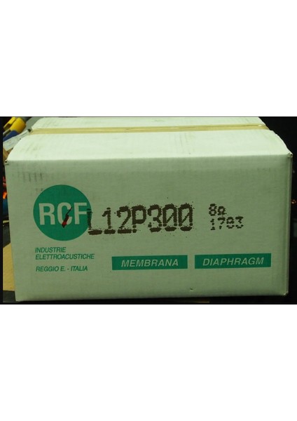 Rcf R12P300 - L12P300 Watt -Kanal Canlı Ses Monitörü R12P300 L12P300 Kurtarma Kiti Sc Sound Rcf Recone Kit For L12P300 L12P300 12" Woofer Için Rcf R12P300 Recone Kiti modelleri